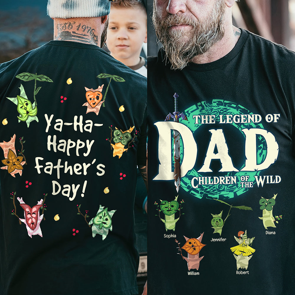 Legend Dad Shirt Personalized Gifts For Dad 042naqn210325-Homacus