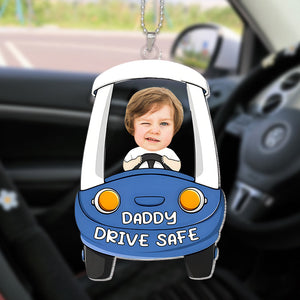 Personalized Custom Photo Gifts For Parents, Car Hanging Acrylic Ornament 05KAMH051024-Homacus