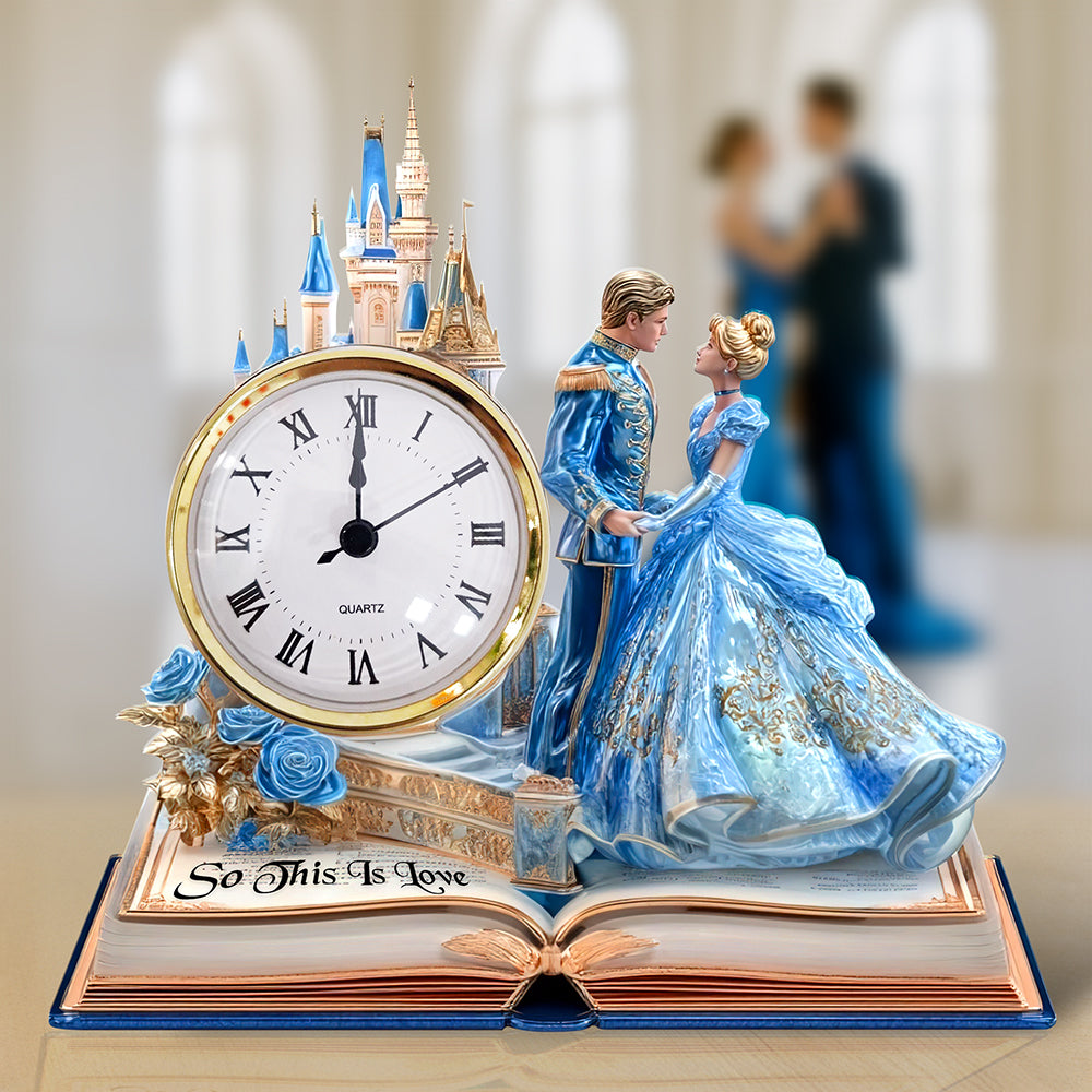 Couple Desk Clock Plaque - Personalized Gifts For Couple 03TGQN240525-Homacus