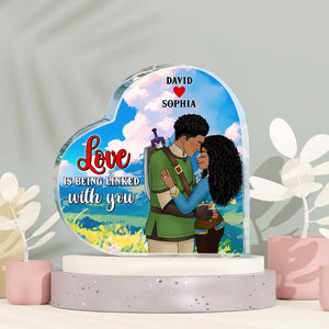 Personalized Gifts For Couple Heart Plaque 01toqn101224hg-Homacus