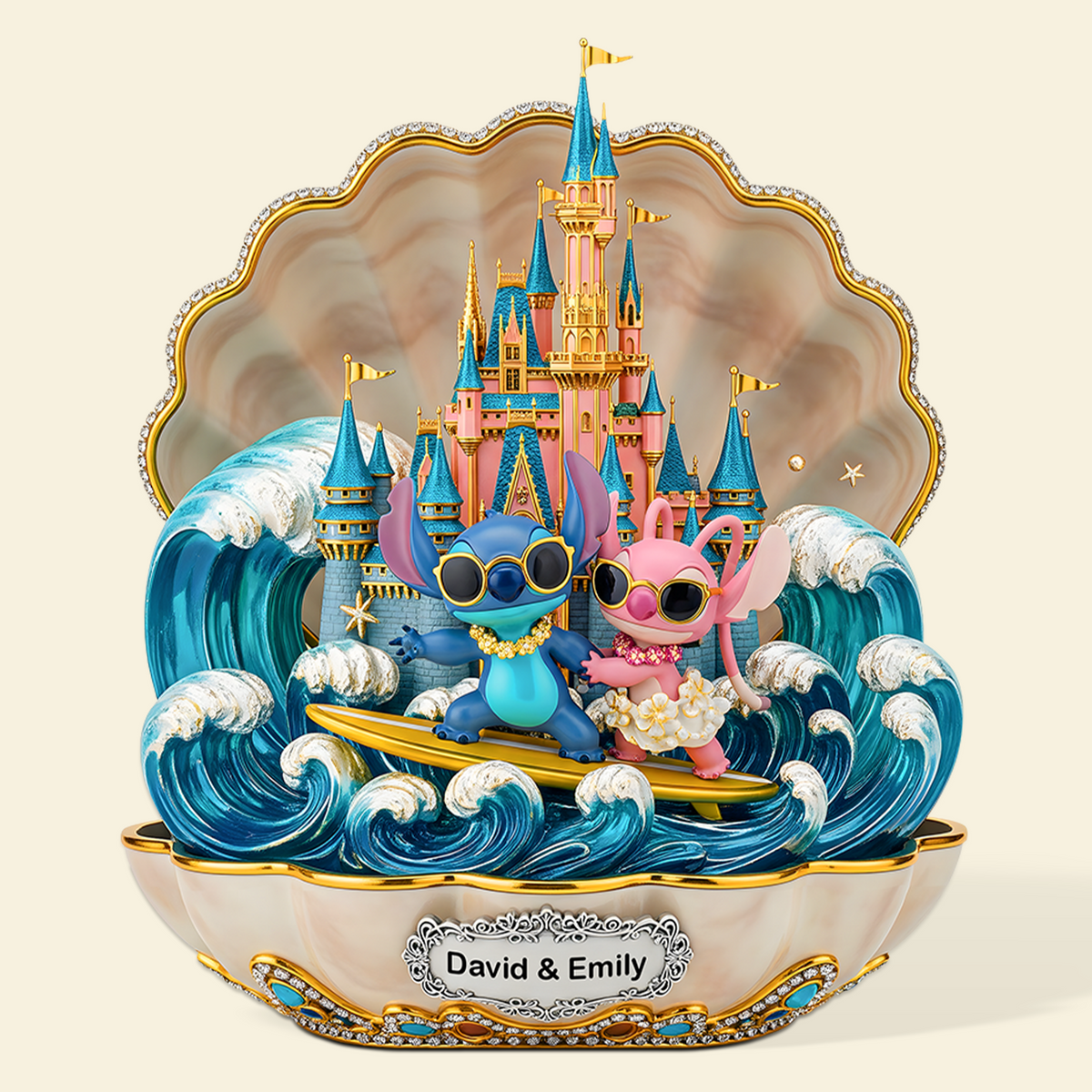 Summer Couple Acrylic Plaque - Personalized Gifts For Couple 04ohpu110625-Homacus