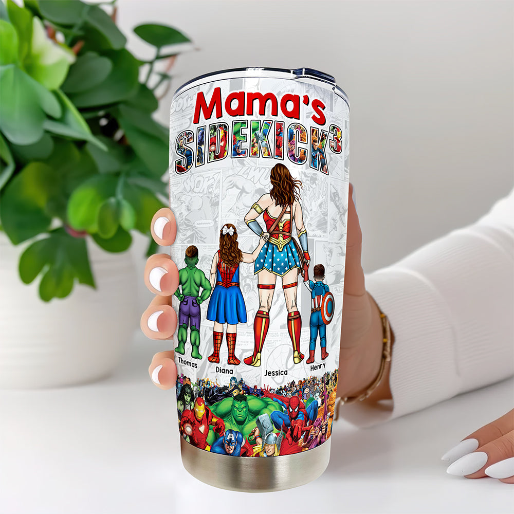 Personalized Gifts For Mom Tumbler, Strong & Supportive Mom 04qhqn130225pa-Homacus