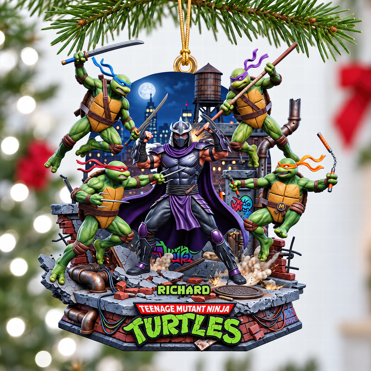 Sewer Story Christmas Ornament - Personalized Gifts For Christmas 10naqn061026-Homacus
