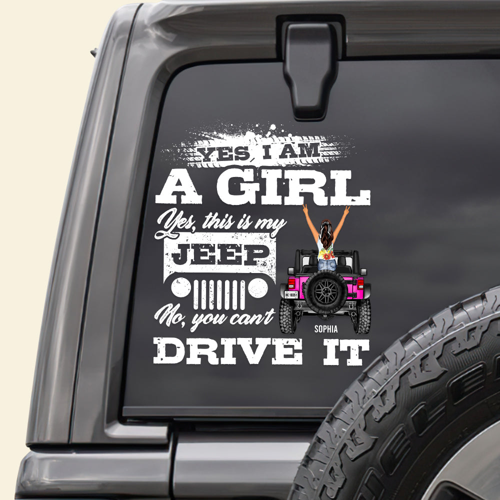 Personalized Gifts For Off-road Girl Decal 02HUDT050624HN-Homacus
