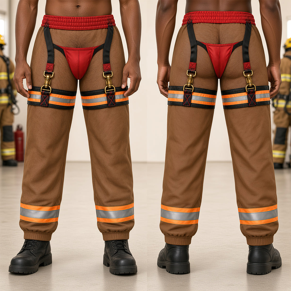 Funny Firefighter Sweatpants - Personalized Gifts For Firefighter 01ohdt230926