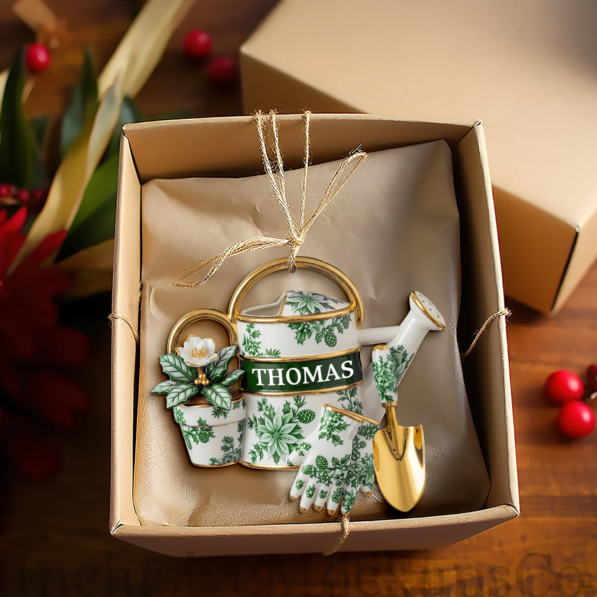 Garden Tools Acrylic Ornament - Personalized Gifts For Gardeners 02PGLU131025-Homacus