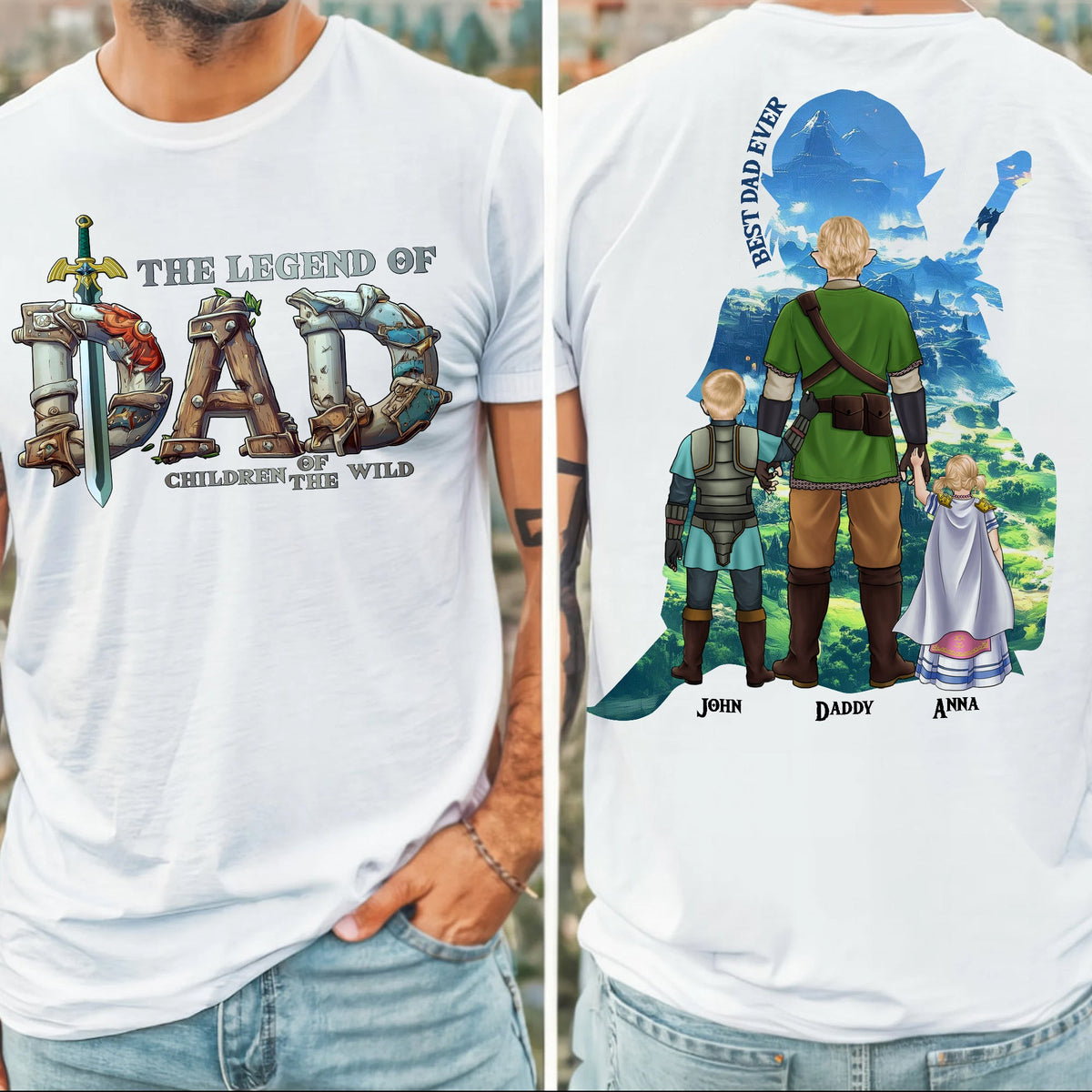 Personalized Gift For Dad Shirt, Fantasy Adventure 052qhtn120325hg-Homacus