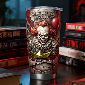 Creepy Clown Horror Tumbler - Personalized Gifts For Horror Lovers 02PALU200126-Homacus