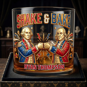 USA 250th Years Round Glass - Personalized Funny Gifts 02nadt080626-Homacus