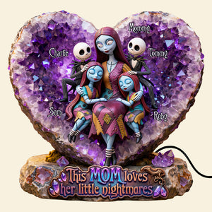 Dark Fantasy Mom & Kids Light Box Personalized Gifts For Mom 04HUDT140426-Homacus