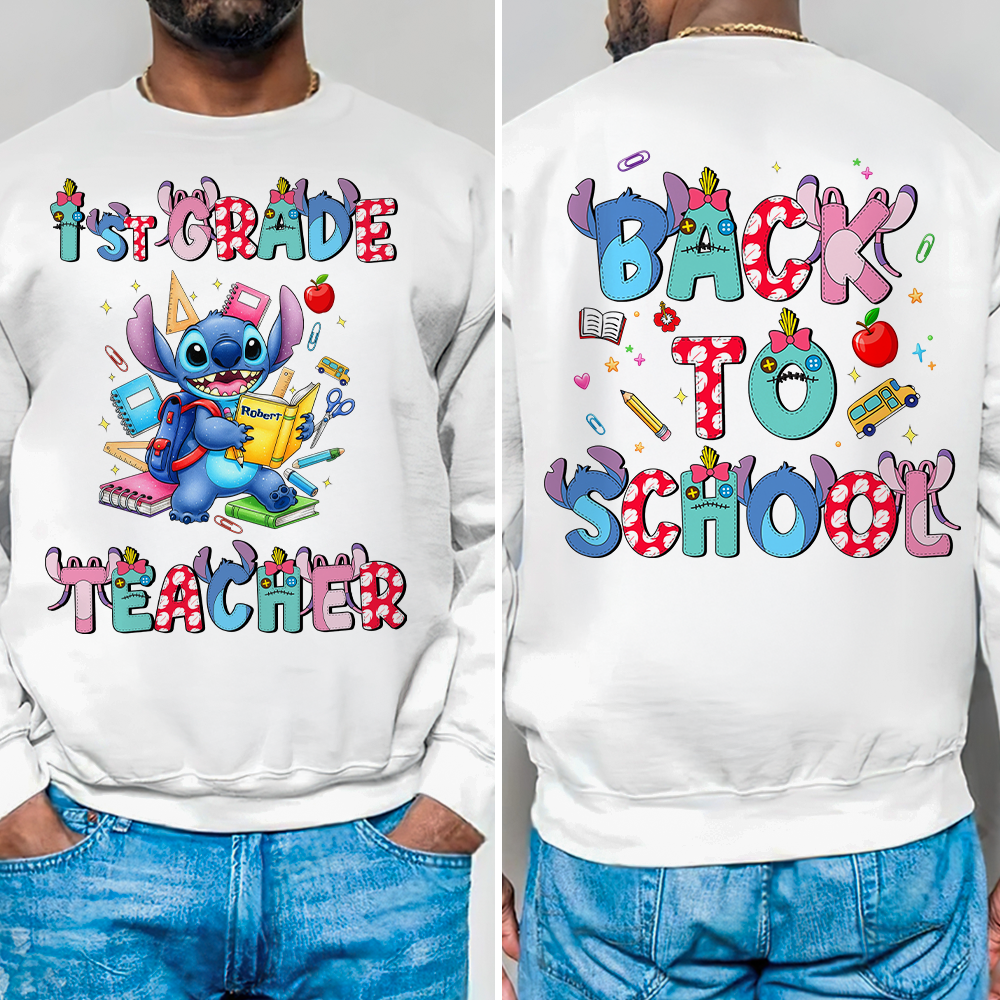 Teacher Back to School Shirt - Personalized Gifts For Teacher 03HUPU010725-Homacus