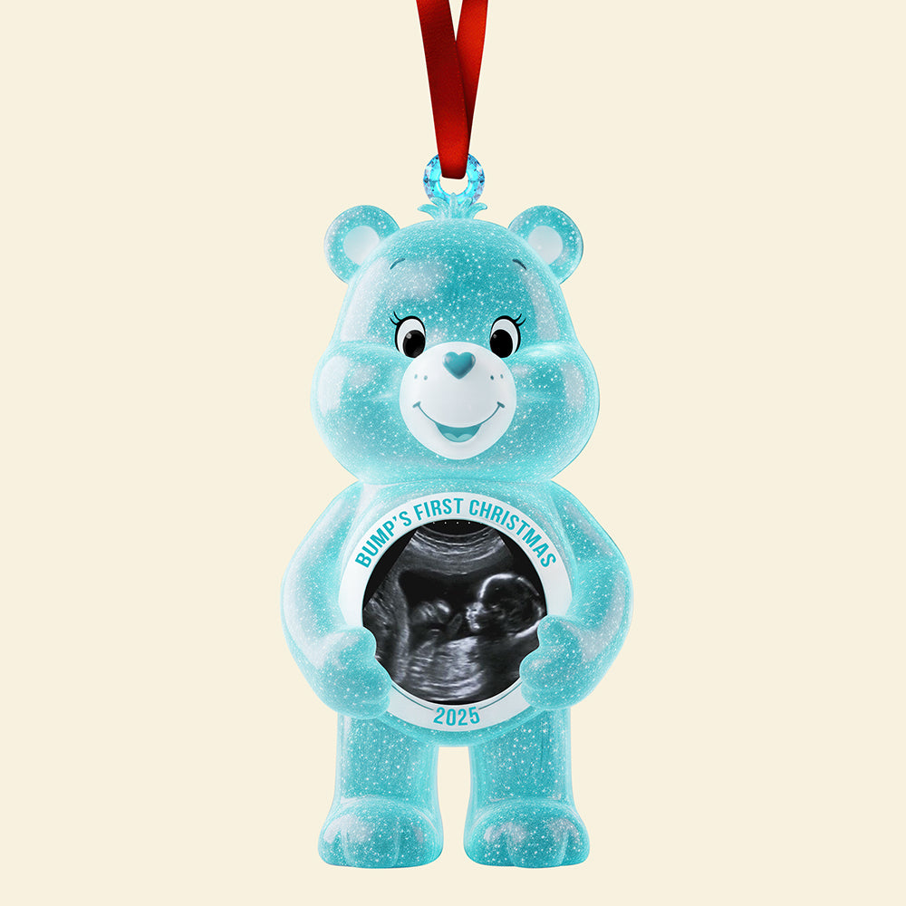 Cute Pregnancy Ornament - Custom Photo Keepsake To Celebrate Motherhood 05qhqn300925-Homacus