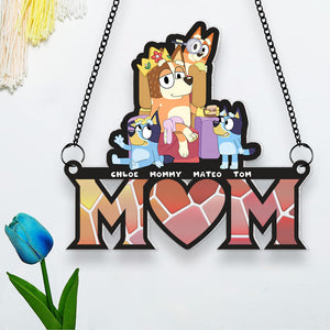 Personalized Gifts For Mom Suncatcher Ornament 021nadt220424-Homacus