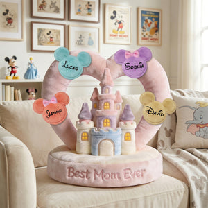 Best Mom Ever Pillow - Personalized Mother's Day Gifts 01NATN260326-Homacus