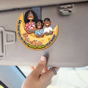 Personalized Car Visor Clip - Personalized Gifts For Parents, Drive Safe 04KALU130225PA-Homacus