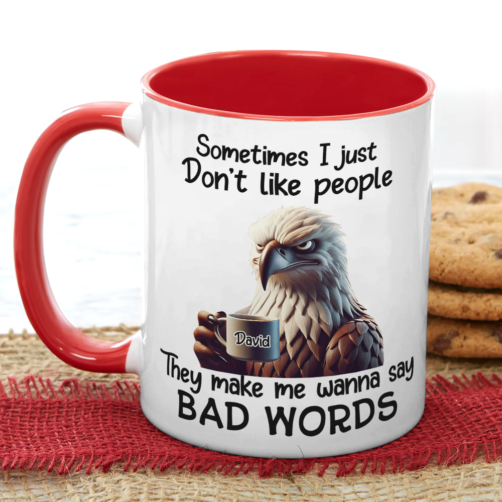 Personalized Gifts For Coworker Coffee Mug Bad Words 03xqpu150125-Homacus