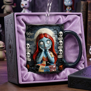 Spooky Mom And Kids Magic Ceramic Coffee Mug - Personalized Gifts For Mother's Day Magic Mug 01TOLU270326-Homacus