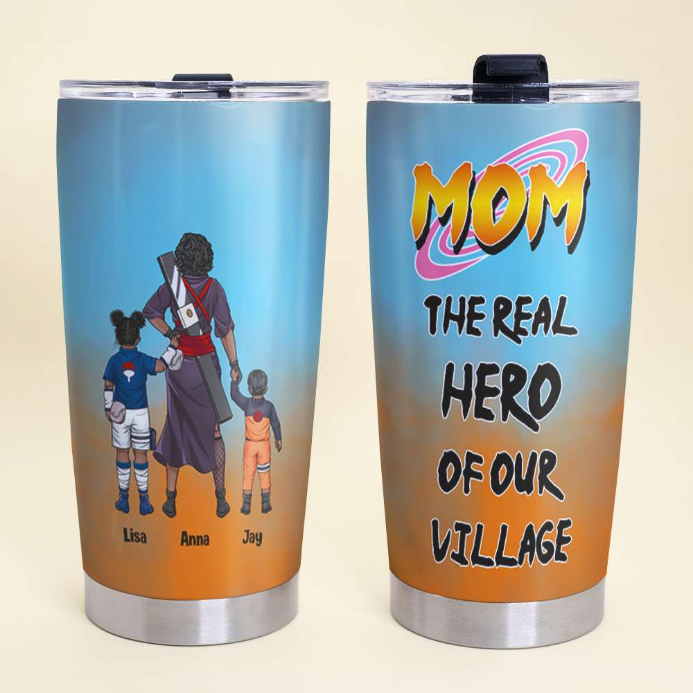 Personalized Gifts For Mom Tumbler Mother's Day Mom And Kids 03OHMH220225PA-Homacus