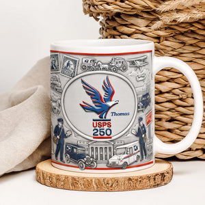 Postal Job Milestone Coffee Mug – Personalized Gifts For Postal Worker 02naqn040226-Homacus