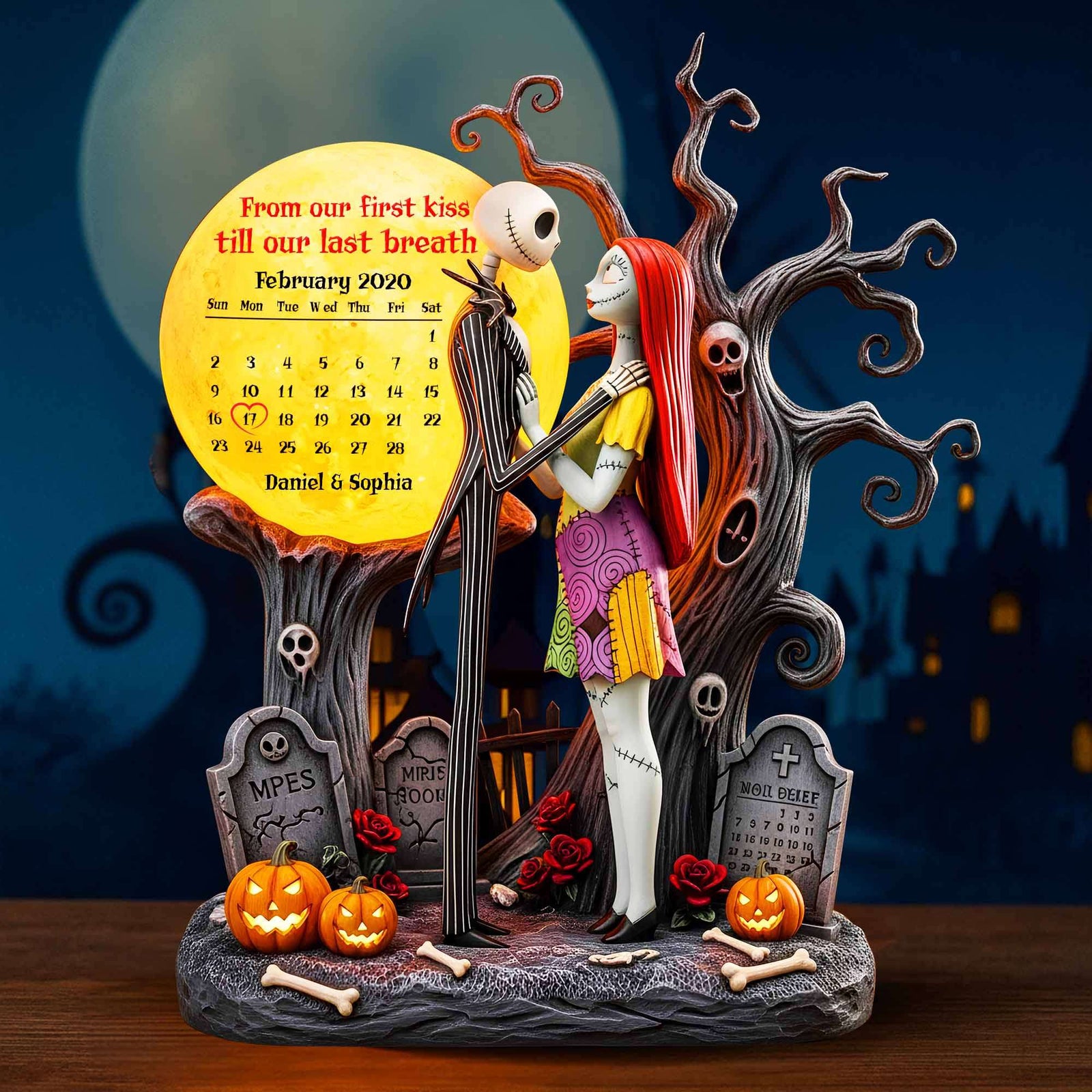 First Kiss To Last Breath Acrylic Plaque - Personalized Anniversary Gifts For Couples 02TOLU190725-Homacus