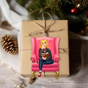 Personalized Gifts For Book Lover Christmas Ornament 04ACPU121124PA-Homacus