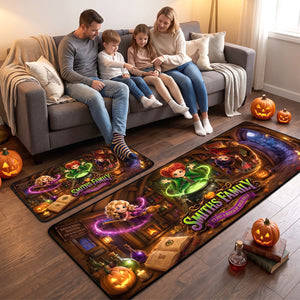 Macabre Spell Sisters Runner Rug - Personalized Gifts For Family 03hatn050926