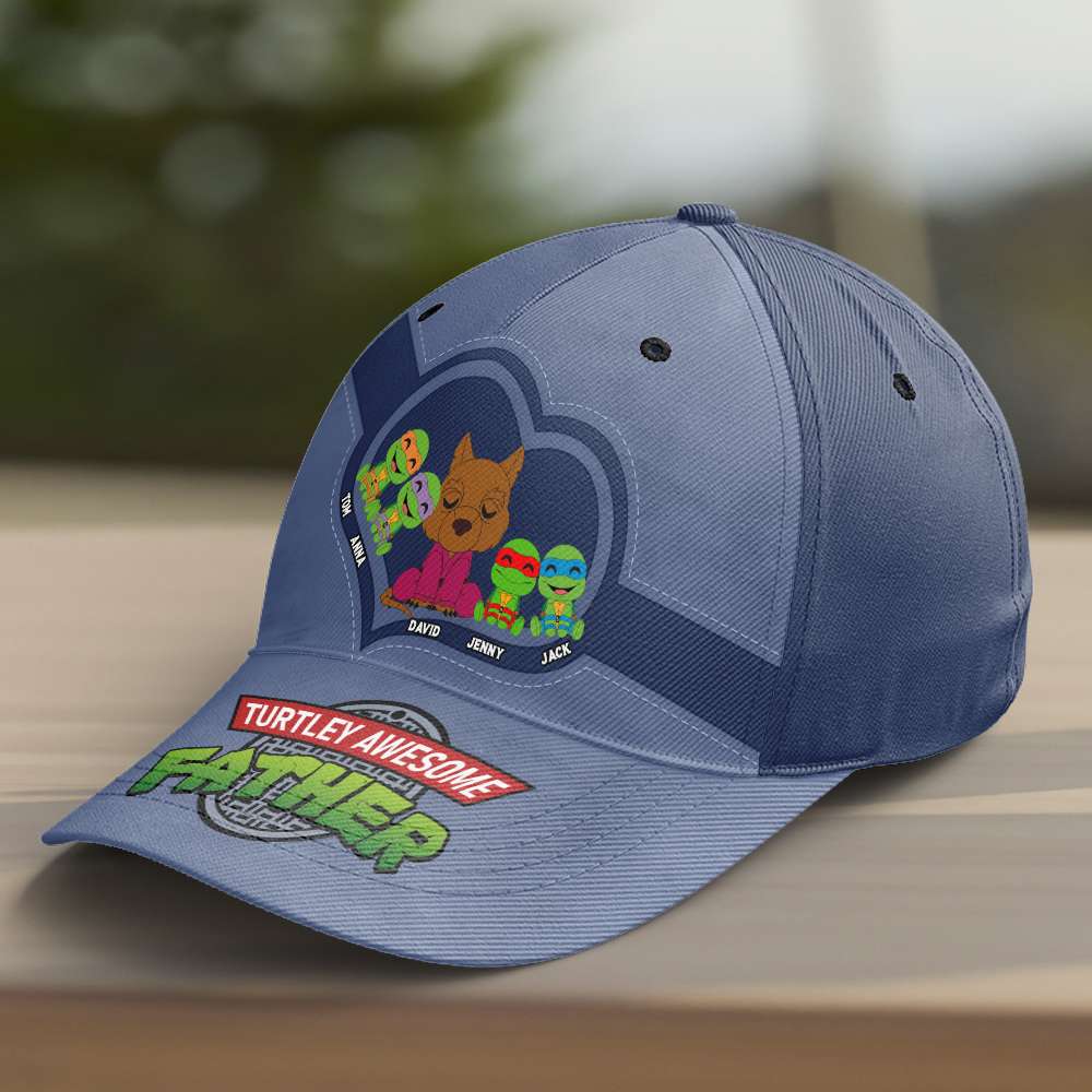 Turtle Dad Classic Cap - Personalized Gifts For Father 02NATN090524-Homacus
