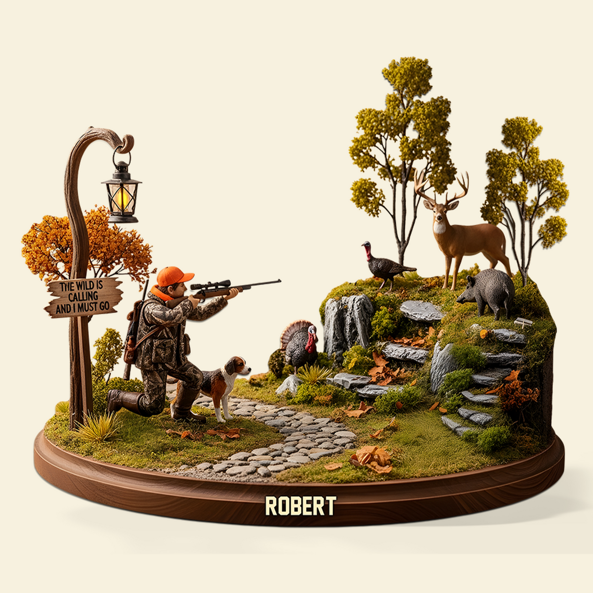 Hunting Acrylic Plaque - Personalized Gifts For Hunter 02TOPU040725-Homacus