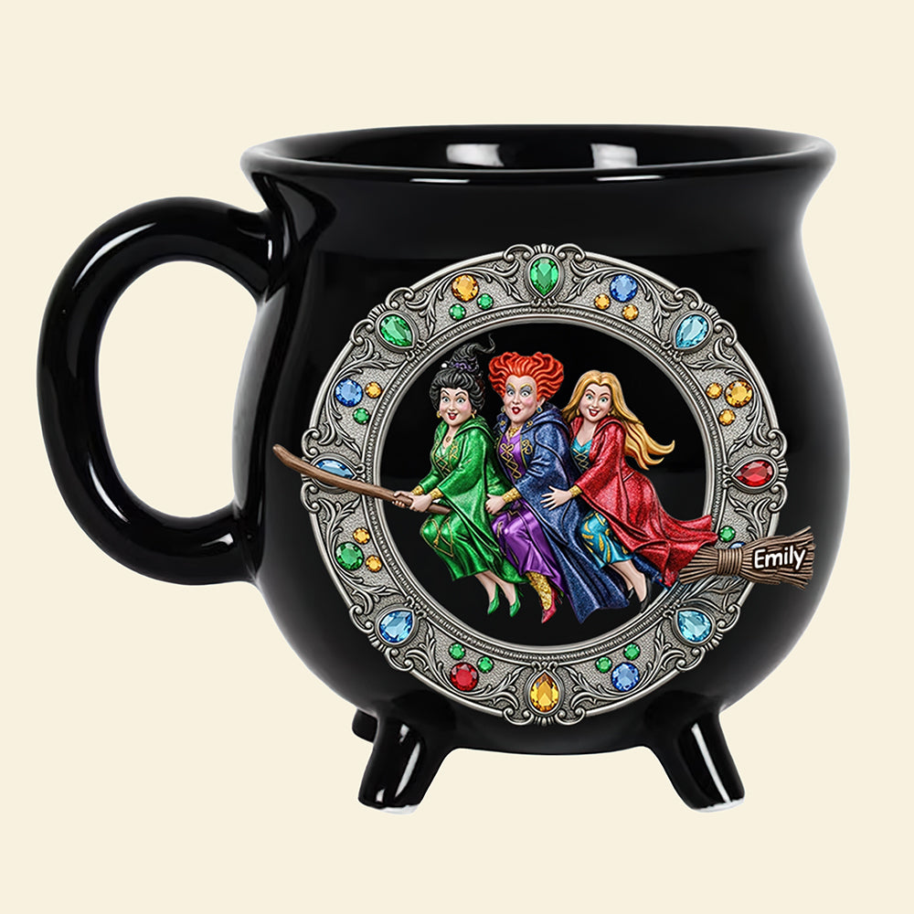 Enchanting Witches Cauldron Mug - Personalized Halloween Gifts For Witch Lovers 01ohqn200825-Homacus