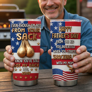 USA Step Dad 20oz Tumbler - Personalized Gifts For Step Dad 07tyqn060526-Homacus