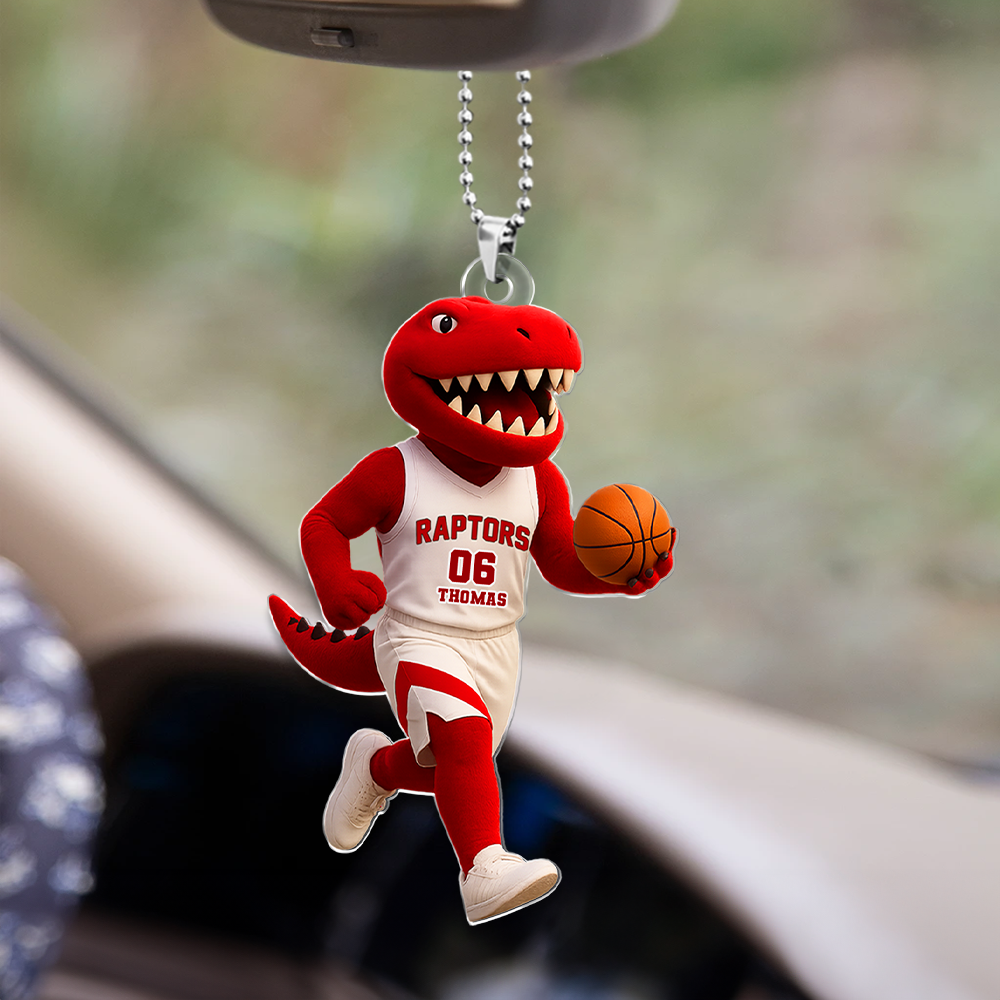 Basketball Car Ornament - Personalized Gifts For Basketball Lover 04HUPU140725-Homacus
