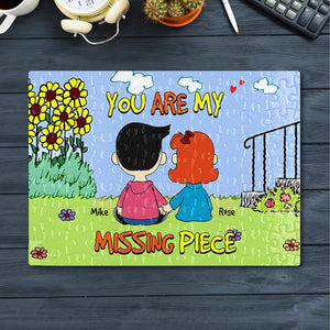 Personalized Gifts For Couple Jigsaw Puzzle, My Missing Piece 05TGMH121224HG-Homacus