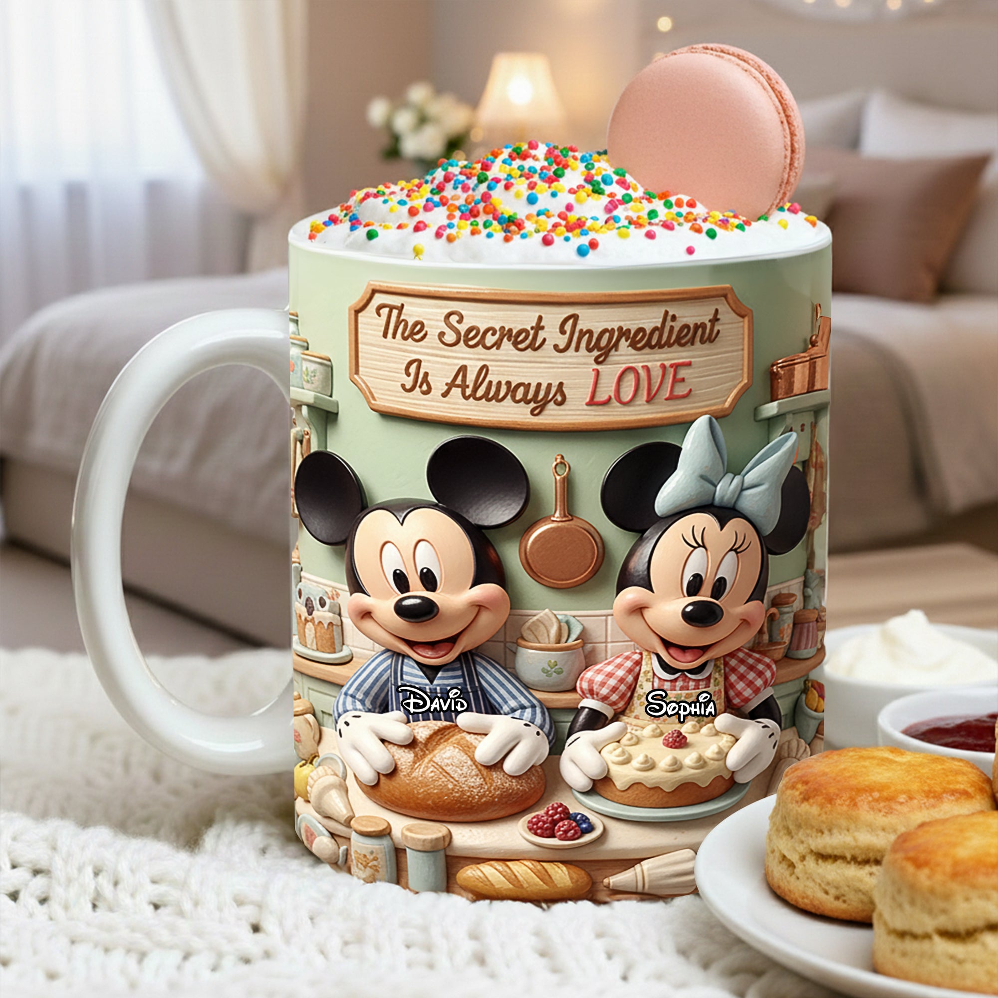 Sweet Baking Coffee Mug - Personalized Gifts For Couples 03PALU251125-Homacus