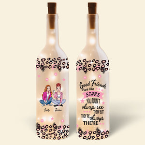 Personalized Gifts For Friend Bottle Lamp Good Friends 01HUDT200225HH-Homacus