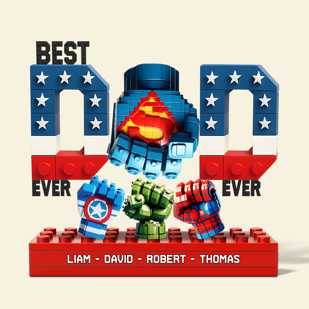 Best Dad Acrylic Plaque - Personalized Christmas Gifts For Dad 01OHPU160525-Homacus