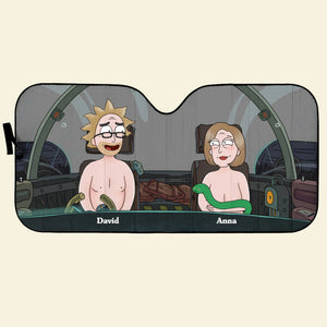 Personalized Gifts For Couple Windshield Sunshade 04katn200724hg-Homacus