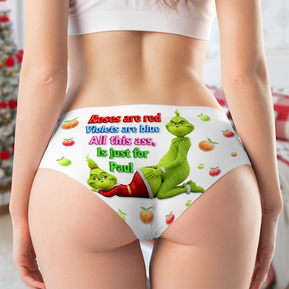 Spicy Green Couple Women's Briefs - Personalized Christmas Gifts For Her 03OHQN200925-Homacus