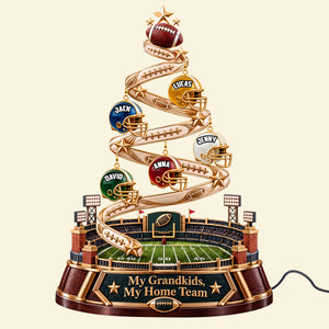 My Home Team Acrylic Light Box - Personalized Gifts For Christmas 02patn191026-Homacus
