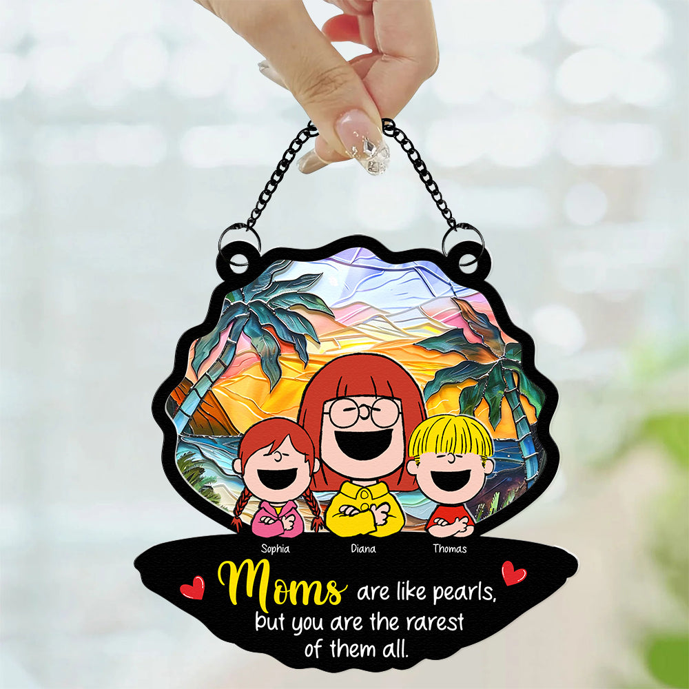 Personalized Gifts For Mom Suncatcher Ornament 03kaqn201224hh-Homacus