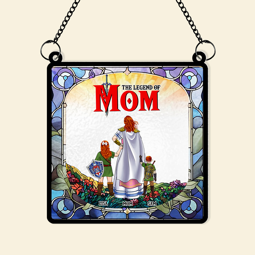 Personalized Gifts For Mom Suncatcher Ornament 01KAMH250424HG-Homacus