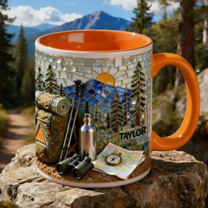 Hiking Lover Coffee Accent Mug - Personalized Gifts For Hiking Lover Coffee Mug 07KILU140126-Homacus