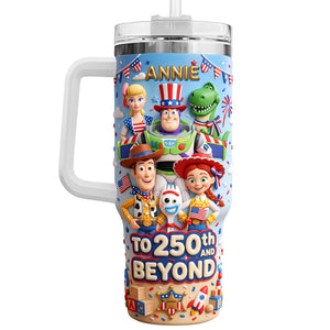 USA 250th Anniversary Tumbler With Handle - Personalized Gifts For Patriots 04tyqn190626