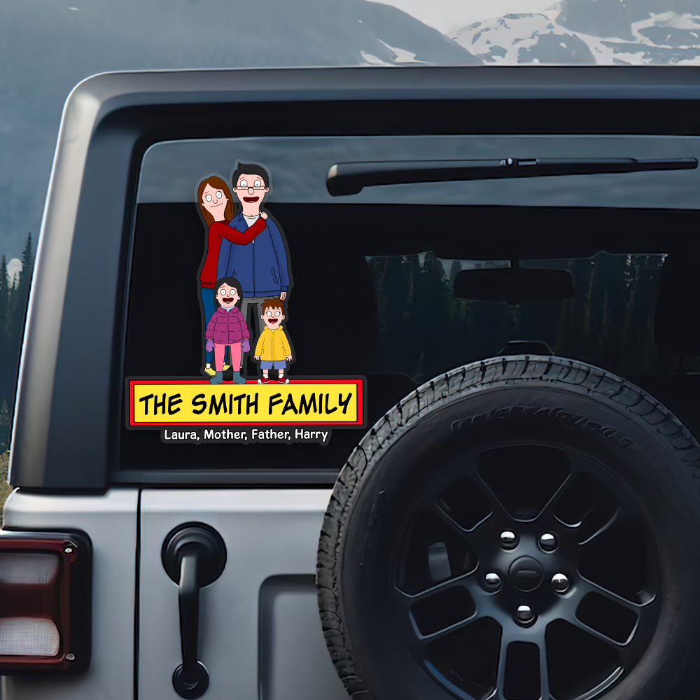 Personalized Gifts For Family Decal 01acpu130225hg-Homacus