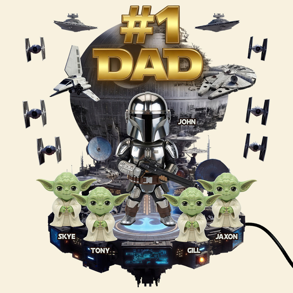 Epic Sci-Fi Dad Light Box - Personalized Gift For Dads 01OHDT090526-Homacus