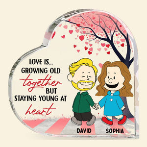 Personalized Gifts For Couple Heart Plaque 01TODT231224DA-Homacus