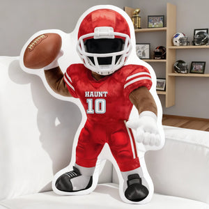 Sport Player Custom Shape Pillow - Personalized Gifts 03hulu121225-Homacus