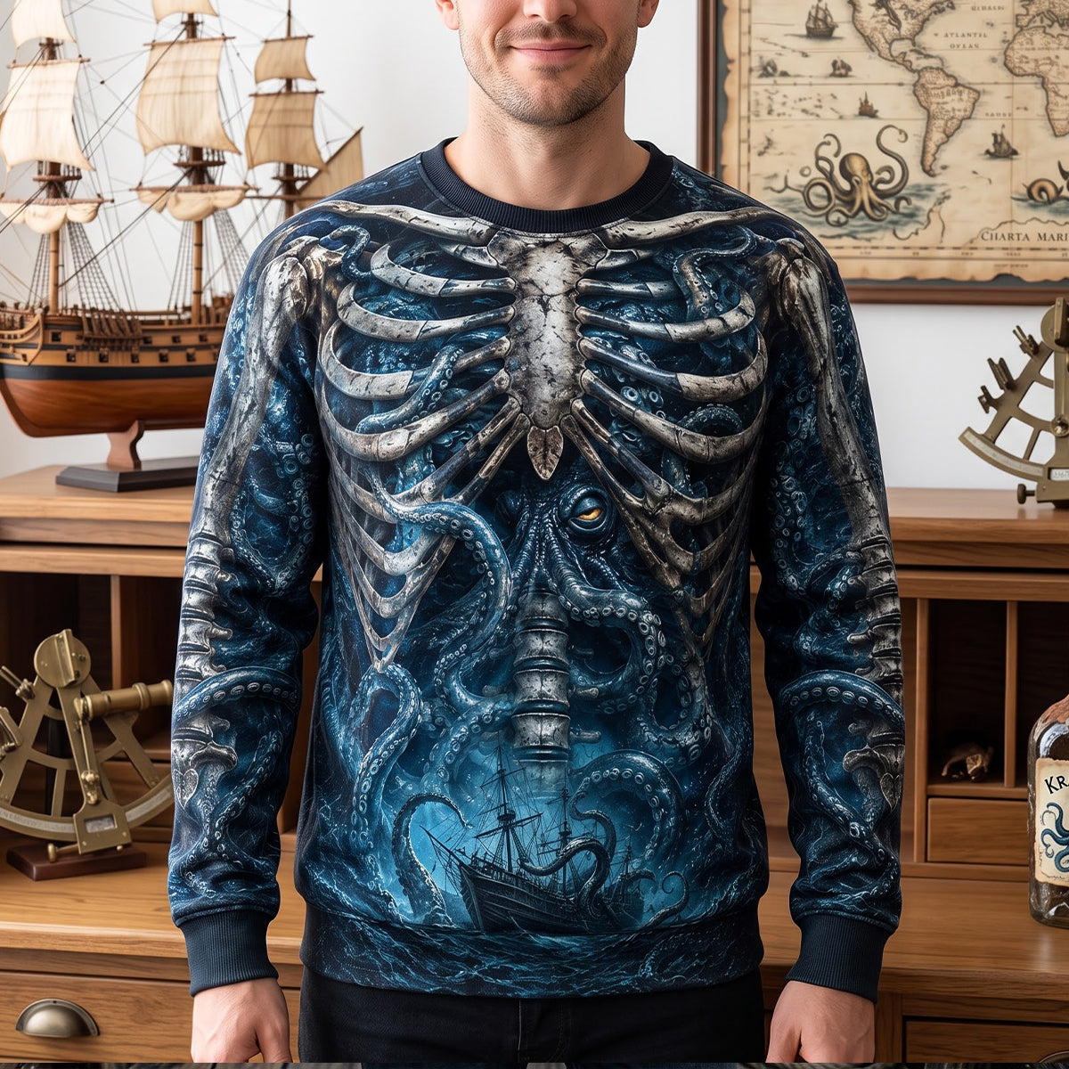 Gaint Octopus Possess Hijack 3D Shirt - Personalized Gifts For Mythological Creatures Lovers 06qhtn140826