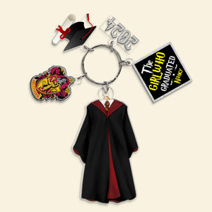Personalized Gifts For Graduate Keychain With Charms 04htpu010724-Homacus