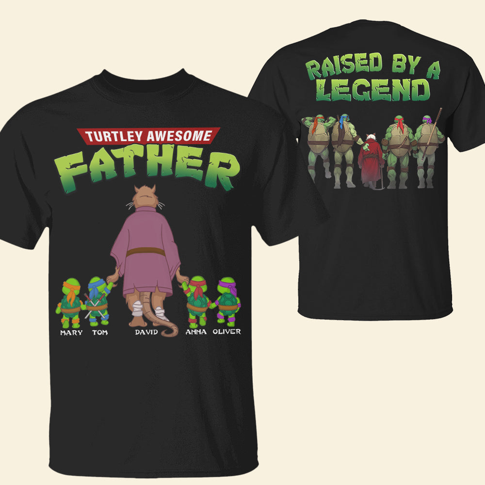 Awesome Father Shirt Personalized Gifts For Dad 04natn060525-Homacus