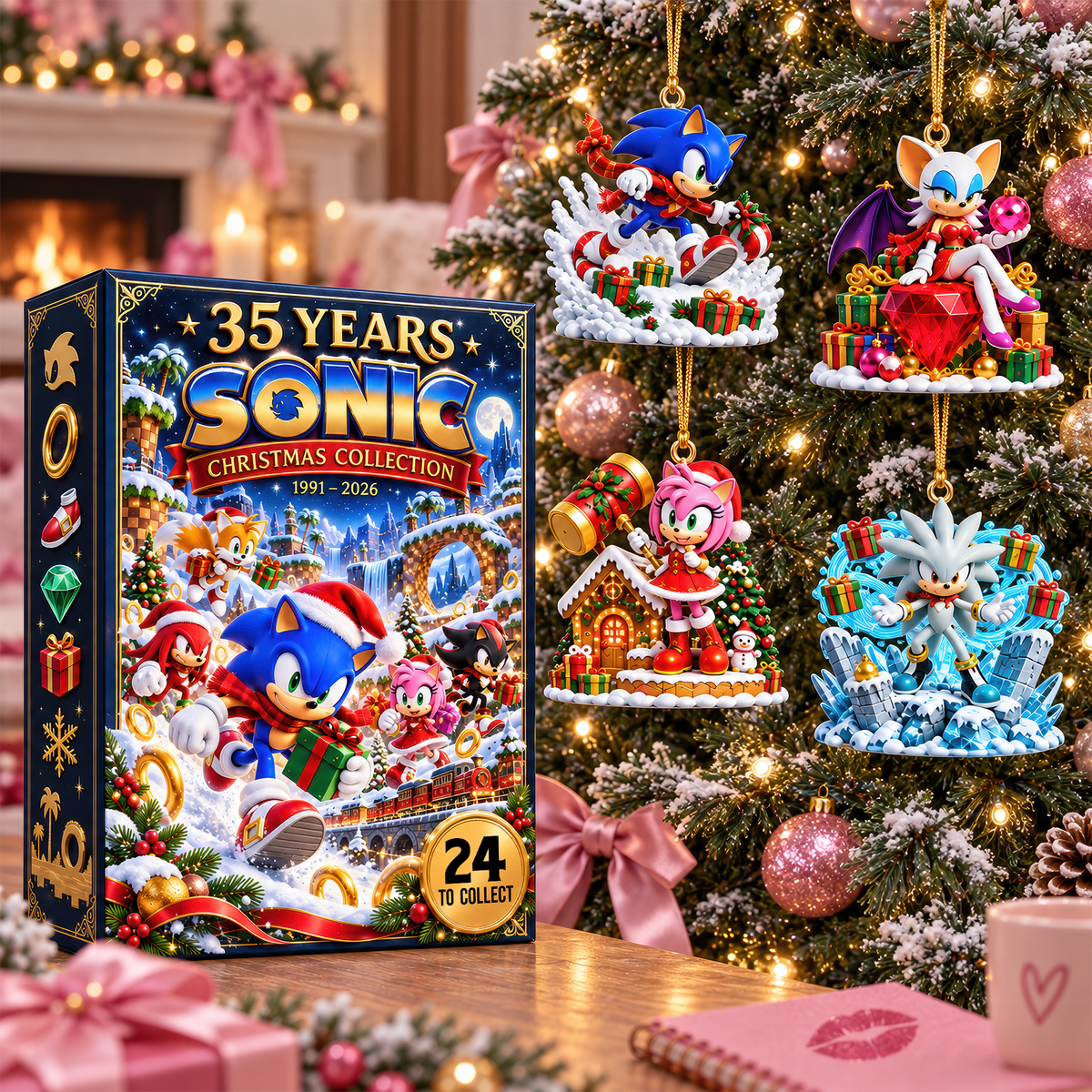 Super Speed Legendary Adventure 35th Anniversary Advent Calendar Blind Box - Personalized Christmas Gifts 05ttqn071026-Homacus